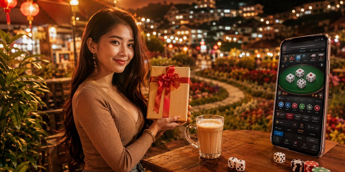 Permainan dadu klasik Malaysia dengan suasana meja kasino live